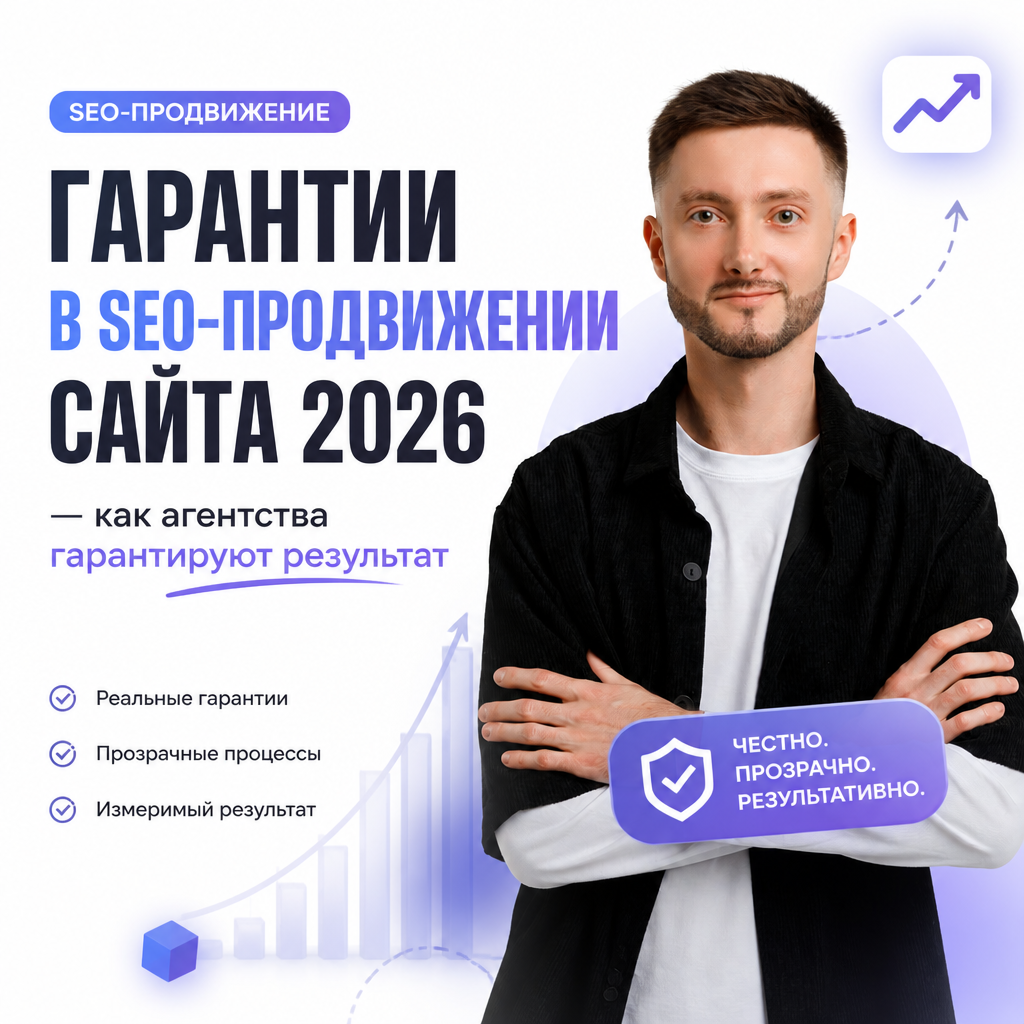 Гарантии в SEO-продвижении сайта 2026 — как агентства гарантируют результат Гарантии в SEO-продвижении сайта 2026 — как агентства гарантируют результат