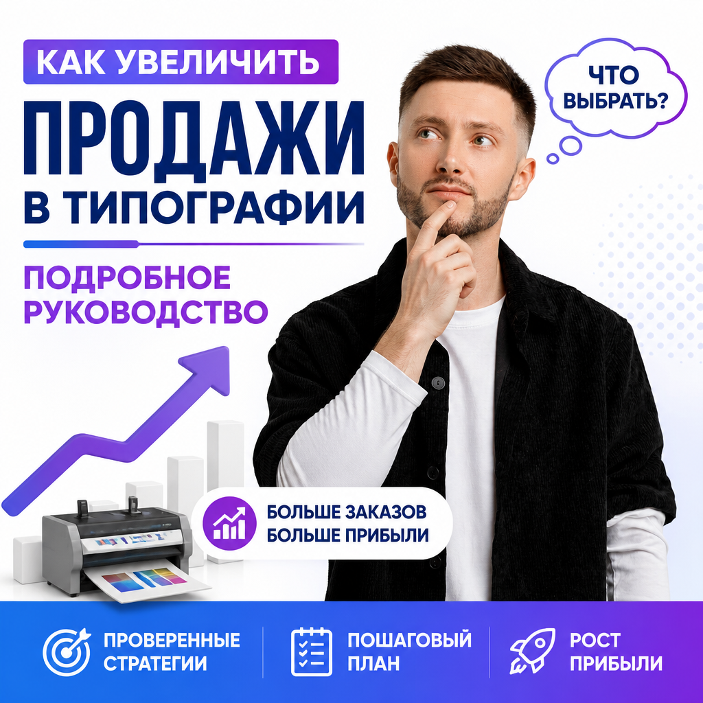 Как увеличить продажи и заказы в типографии — подробное руководство