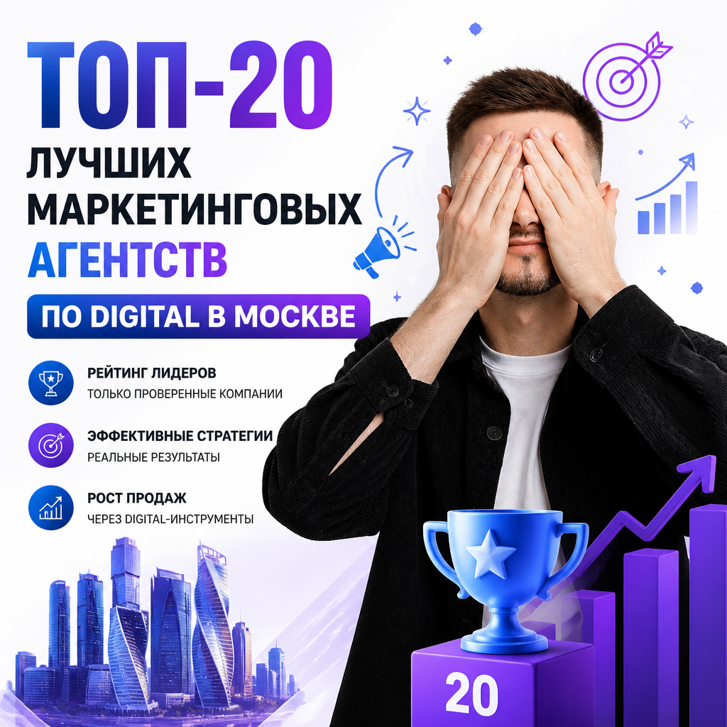 Топ-20 лучших маркетинговых агентств по digital в Москве Топ-20 лучших маркетинговых агентств по digital в Москве
