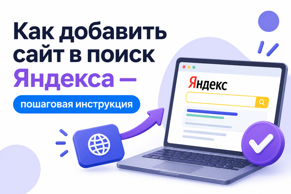 Как добавить сайт в поиск Яндекса — пошаговая инструкция