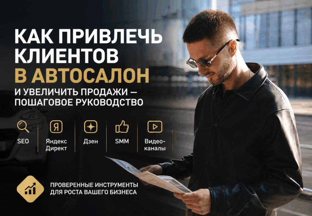Как привлечь клиентов в автосалон и увеличить продажи — пошаговое руководство