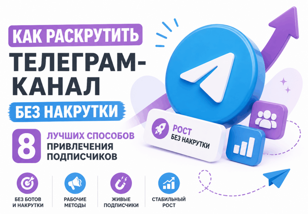 Как раскрутить Телеграм-канал без накрутки — 8 лучших способов продвижения и привлечения подписчиков