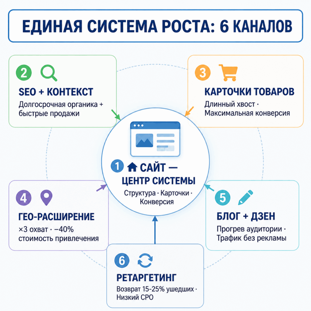 6 каналов для роста продаж в интернет-магазине подарков