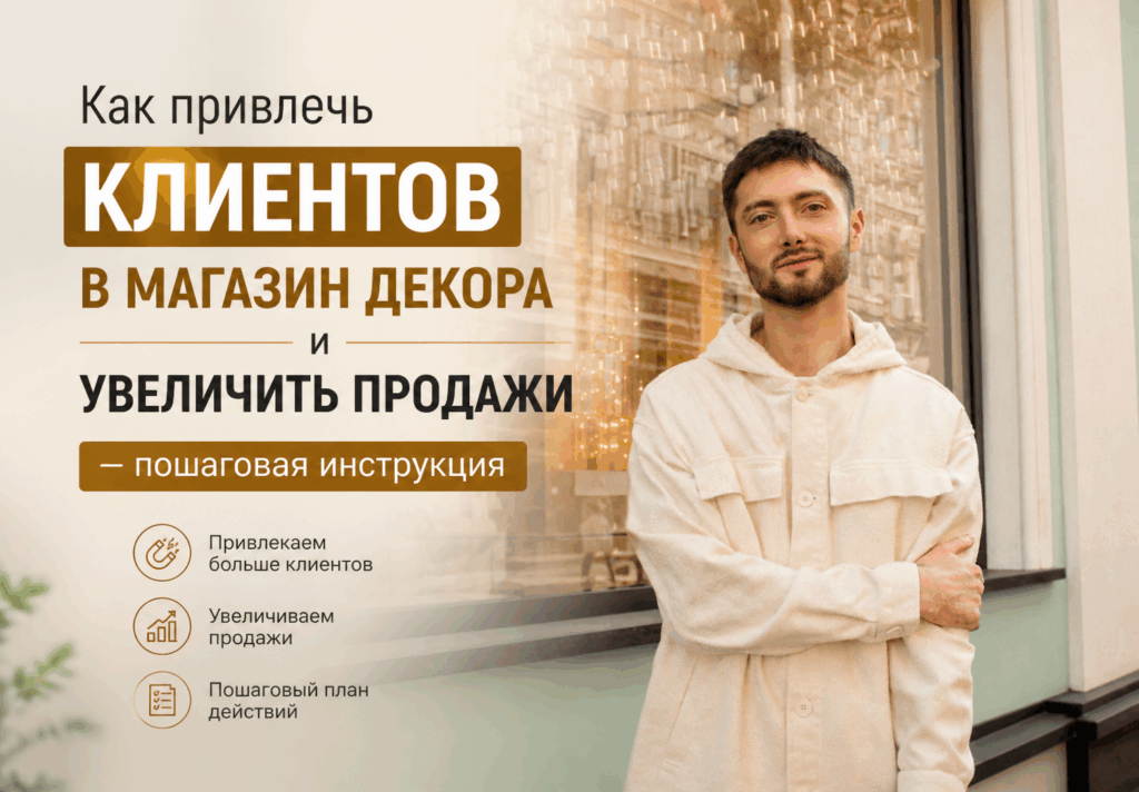Как привлечь клиентов в магазин декора и увеличить продажи — пошаговая инструкция